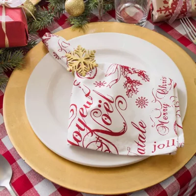Design Imports Checkers Tablecloth