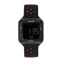 Armitron Pro Sport Mens Digital Black Strap Watch 40/8417brd