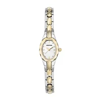 Armitron Now Womens Two Tone Stainless Steel Bracelet Watch 75/3313svtt