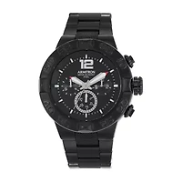 Armitron® Mens Black Titanium Bracelet Watch