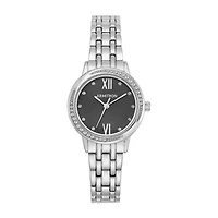 Armitron Womens Silver Tone Bracelet Watch 75/5516jmsv
