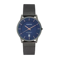 Armitron Mens Gray Stainless Steel Bracelet Watch 20/5123nvdg