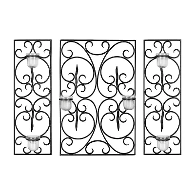 Safavieh Edwina Votive 3-pc. Metal Wall Art