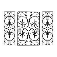 Safavieh Edwina Votive 3-pc. Metal Wall Art