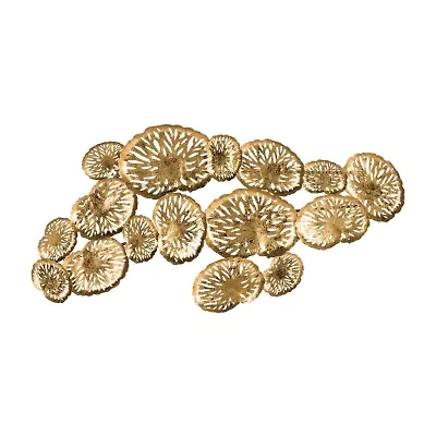 Safavieh Coral Plate Beach + Nautical Metal Wall Art