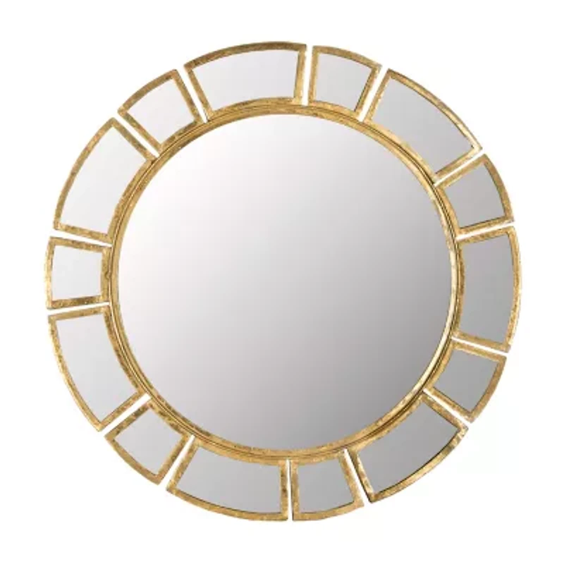 Safavieh Deco Antique Gold Wall Mount Sunburst Wall Mirror