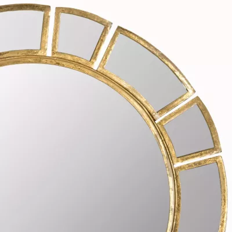 Safavieh Deco Antique Gold Wall Mount Sunburst Wall Mirror