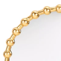 Safavieh Eden Gold Foil Wall Mount Round Wall Mirror
