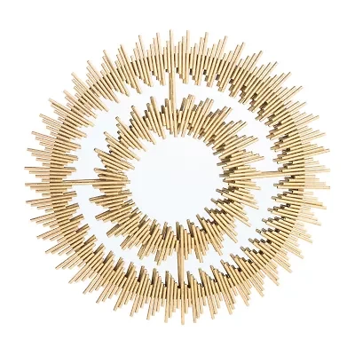 Safavieh Kalani Gold Wall Mount Sunburst Wall Mirror