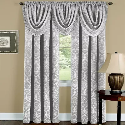 Sutton Rod Pocket Waterfall Valance