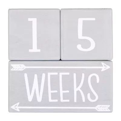 The Peanutshell 3-pc. Unisex Baby Milestones