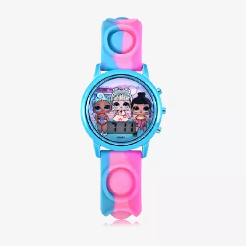 LOL Unisex Digital Multicolor Strap Watch Lol4634