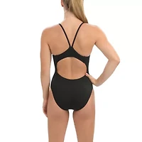 Dolfin Reliance Solid V-Back Womens One Piece Swimsuit