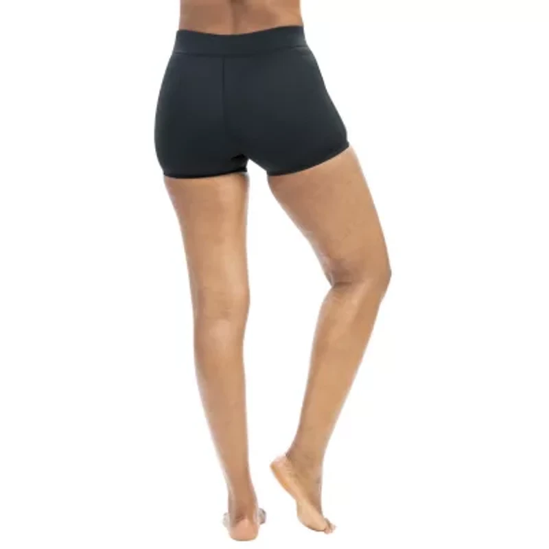 Dolfin Aquashape Solid Fitted Womens Lined Swim Shorts