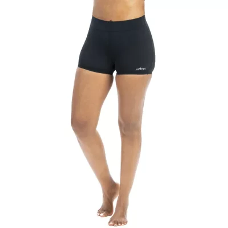 Dolfin Aquashape Solid Fitted Womens Lined Swim Shorts