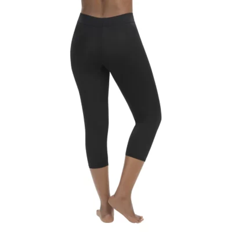 Dolfin Aquashape Aqua Capri Womens Stretch Fabric Swim Pants