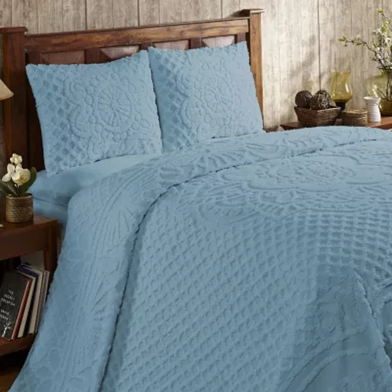 Better Trends 3pc Chenille Trevor Bedding Set