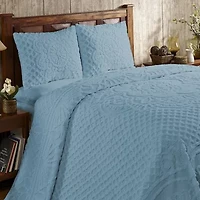 Better Trends 3pc Chenille Trevor Bedding Set