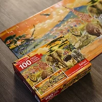 Melissa & Doug Safari 100 Pieces Floor 100-pc. Non-Toxic Puzzle