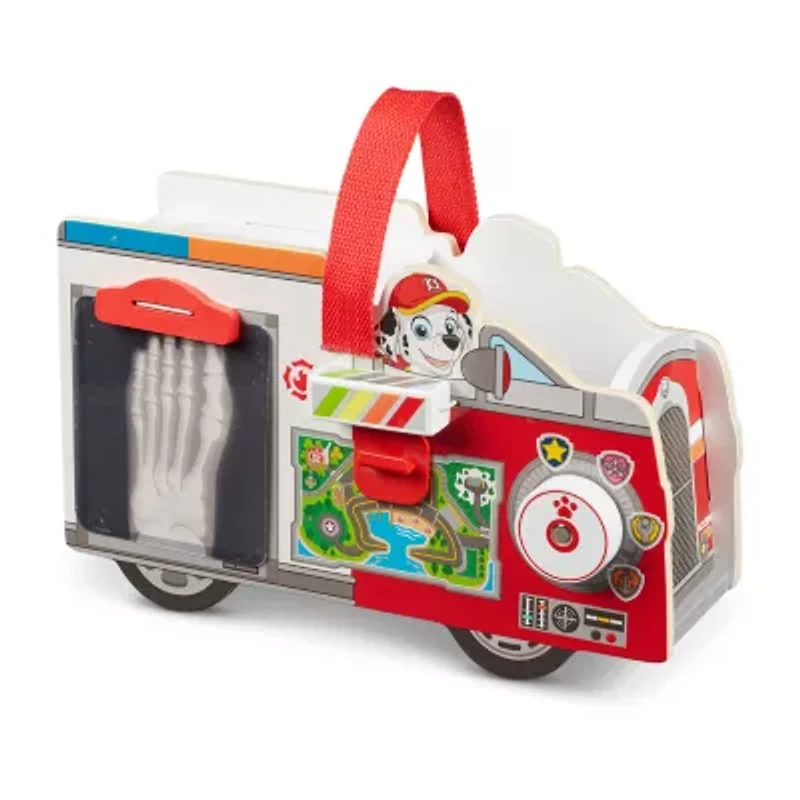 Melissa & Doug Paw Patrol Marshall's Wooden Rescue Caddy