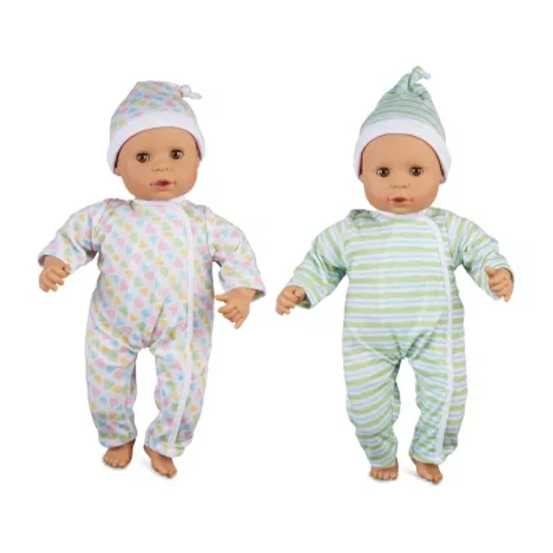 Melissa & Doug Mine To Love - Sebastian & Sofia Twins Doll