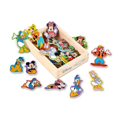 Melissa & Doug Mickey Mouse Wooden Magnets Interactive Toy
