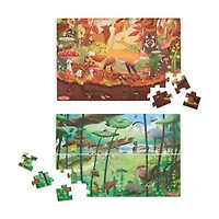 Melissa & Doug Double-Sided Seek & Find 48-pc. Non-Toxic Puzzle