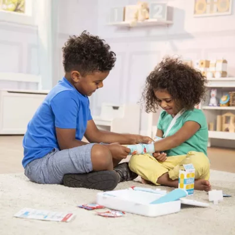 Melissa & Doug Get Well First Aid Kit Play Set Play Kitchen