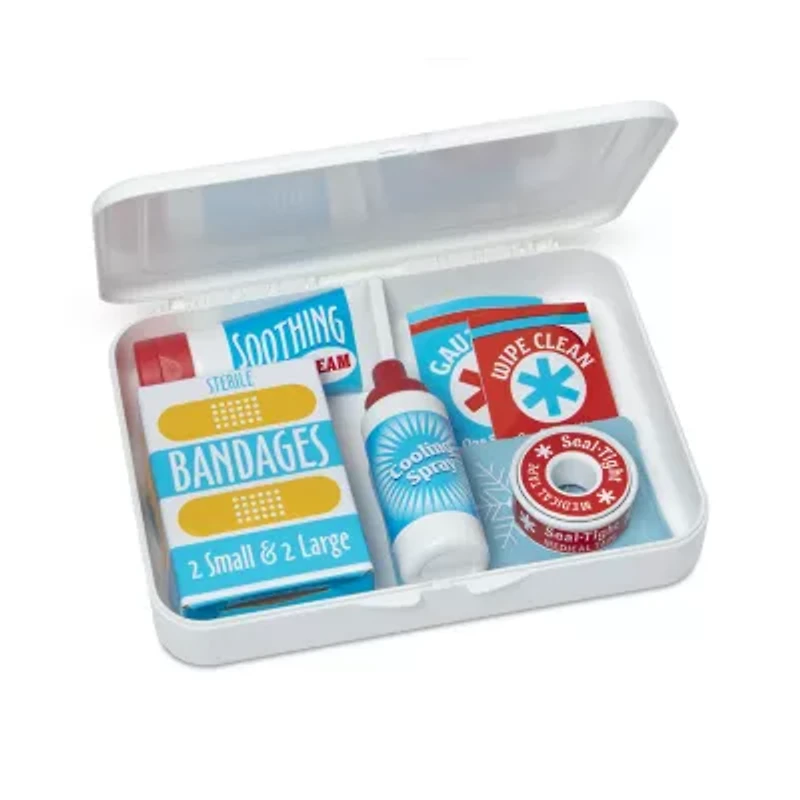 Melissa & Doug Get Well First Aid Kit Play Set Play Kitchen