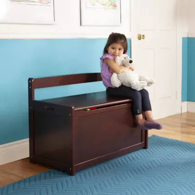 Melissa & Doug Wooden Toy Chest (Espresso)