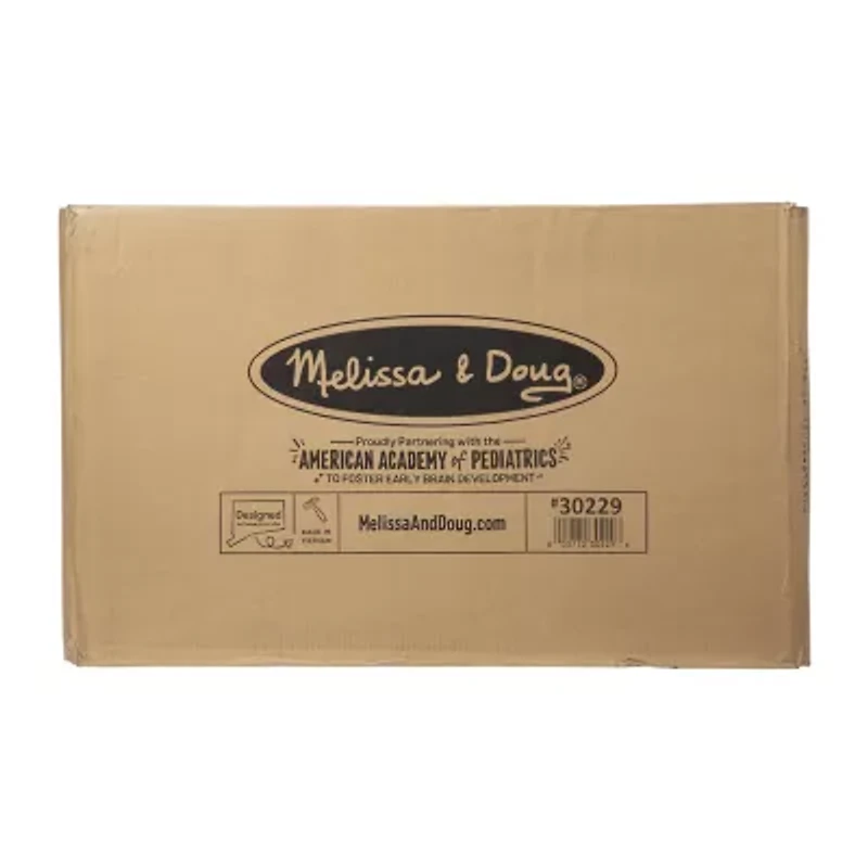 Melissa & Doug Wooden Toy Chest (Espresso)