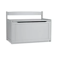 Melissa & Doug Wooden Toy Chest (Gray)