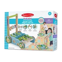 Melissa & Doug First Play - Chomp And Clack Alligator Interactive Toy