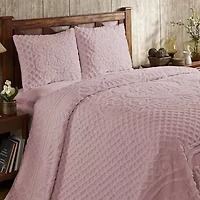 Better Trends 3pc Chenille Trevor Bedding Set