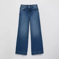a.n.a Womens High Rise Wide Leg Jean