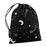 Sun Zero Lights Out Stars Portable Suction Cup 100% Blackout Single Curtain Panel