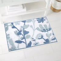 IZOD Mystic Floral Reversible Bath Rug