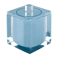 IZOD Marina Blue Bathroom Canister