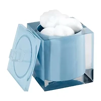 IZOD Marina Blue Bathroom Canister