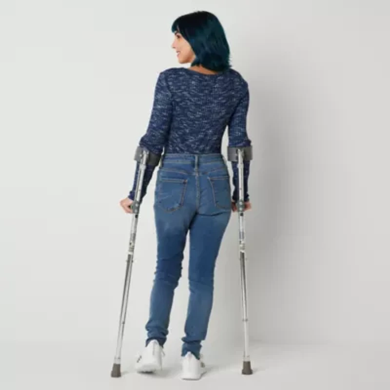 a.n.a Womens Mid Rise Adaptive Hidden Access Opening Skinny Fit Jegging Jean