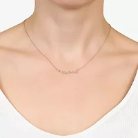 Silver Treasures Zodiac Womens Sterling 16 Inch Pendant Necklace