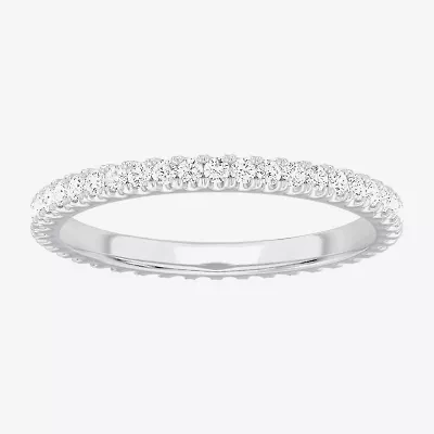 Matching Eternity Band Rings (G-H / Si1-Si2) Womens 1/2 CT. T.W. Lab Grown White Diamond 10K Gold Wedding