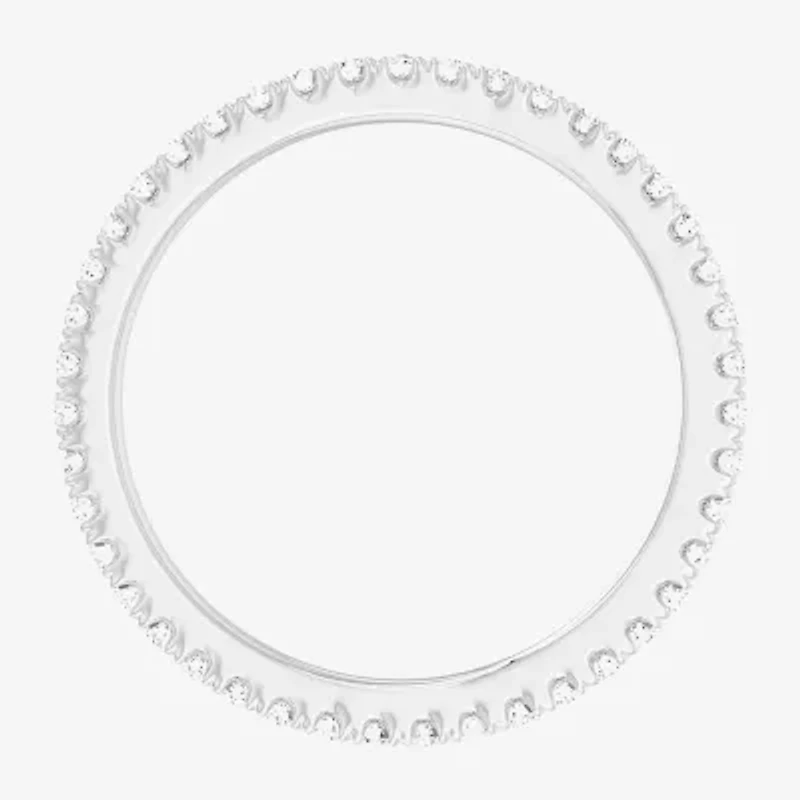 Matching Eternity Band Rings (G-H / Si1-Si2) Womens 1/2 CT. T.W. Lab Grown White Diamond 10K Gold Wedding