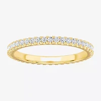 Matching Eternity Band Rings (G-H / Si1-Si2) Womens 1/2 CT. T.W. Lab Grown White Diamond 10K Gold Wedding