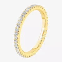 Matching Eternity Band Rings (G-H / Si1-Si2) Womens 1/2 CT. T.W. Lab Grown White Diamond 10K Gold Wedding
