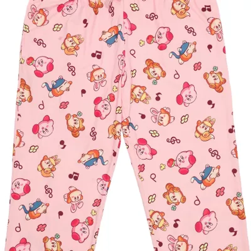 Womens Kirby Plush Pajama Pants