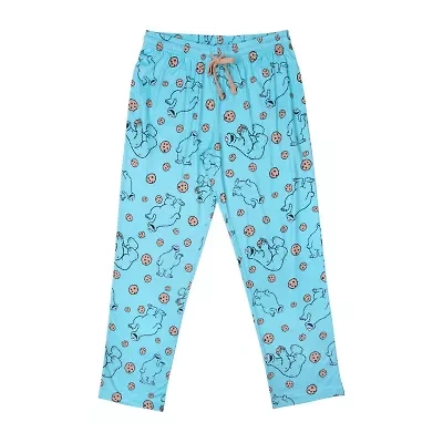 Womens Sesame Street Plush 1 Pair Pajama Pants