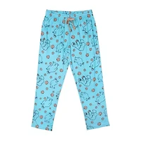 Womens Sesame Street Plush 1 Pair Pajama Pants