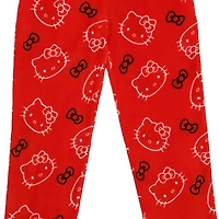 Womens Hello Kitty Plush 1 Pair Pajama Pants