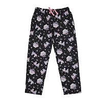 Womens Kuromi Plush Crew Neck Short Sleeve 2-pc. Pajama Sets